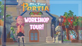 My Time at Portia  Workshop Tour [upl. by Anitaf]