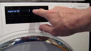 How to Change the TwinDos Settings on the Miele W1 washer [upl. by Saxen]