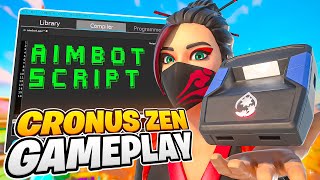 AIMBOT Cronus Zen Gameplay In Fortnite Ranked [upl. by Caylor]