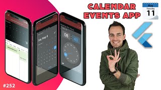 Flutter Tutorial  Calendar Event App  With Day View amp Week View  Flutter Syncfusion Calendar [upl. by Drofub]