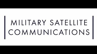 MILITARY SATELLITE COMMUNICATIONS  Thales [upl. by Notwen]