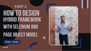 Page Object Model POM Design With Selenium  Part 2 [upl. by Naara]