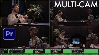 How to Edit Multi Cam Sequences Easily in Adobe Premiere Pro CC Tutorial [upl. by Jannery485]