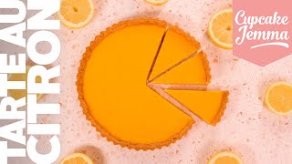 Tarte au Citron AKA Lemon Tart Recipe  Cupcake Jemma [upl. by Christmann]