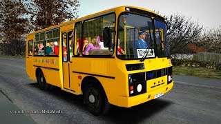 OMSI 2 – PAZ 320507 School Bus Modified Models DIESEL [upl. by Acinok]