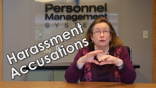 How to Handle Harassment Accusations in the Workplace [upl. by Ranilopa484]