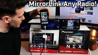 How You MirrorLink Any Radio Pioneer NEX and AVH Used [upl. by Channa]