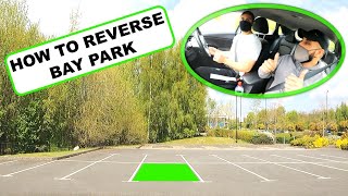 How To Reverse Bay Park Perfectly  DRIVING TEST TIPS [upl. by Ettennad]