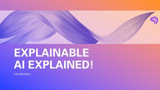 Explainable AI explained  1 Introduction [upl. by Arocal]