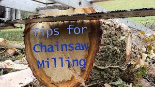 17 Super Tips for Chainsaw Milling Make Better Boards [upl. by Calisa]