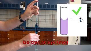 How to Use a Volumetric Pipette [upl. by Enileuqaj33]