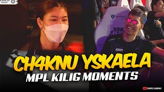 EVERY CH4KNU YSKAELA KILIG MOMENTS IN MPL 😍 [upl. by Elttil]