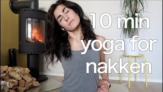 10 min yoga for nakken [upl. by Annwahs241]