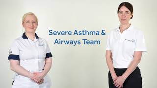 Asthma and Airways Airway Clearance Technique demonstration – Respiratory Physiotherapy [upl. by Ettesyl]