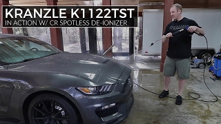 Using Kranzle Pressure Washer and CR Spotless Deionizer [upl. by Starkey]