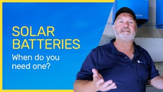 Solar Batteries 4 Reasons to Buy Battery Storage [upl. by Eilrak]