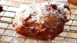 Professional Baker Teaches You How To Make APPLE FRITTERS [upl. by Lombardo]