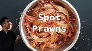 How To Cook Spot Prawns 5 Ways [upl. by Epilihp]