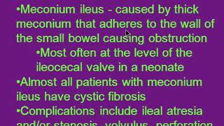 Meconium syndrome meconium ileus [upl. by Skinner]