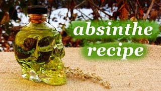 How to make absinthe homemade alcoholic drink [upl. by Harp]