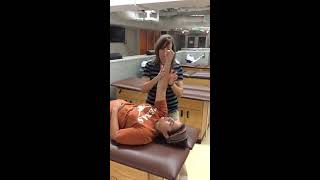 Shoulder PNF Rhythmic Stabilization Supine [upl. by Aivatnuhs]