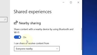 Fix Nearby Sharing not working in Windows 10 [upl. by Mellie707]