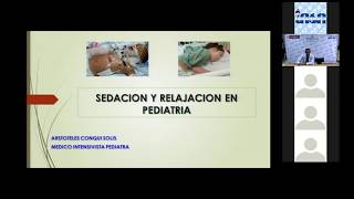 Manejo de Sedación y Relajación Pediatríca  Telecapacitación INSN [upl. by Cirdla301]