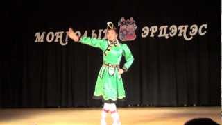 Mongolian Dance by Amuunaa Zulkhuu  Mонгол бүжиг [upl. by Ekoorb]