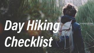 The Ultimate Day Hiking Checklist  GearJunkie [upl. by Lilac]