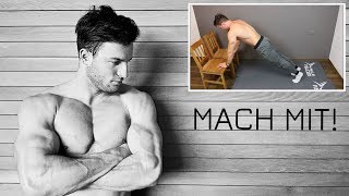 Sofort mächtige Brust von Zuhause aufbauen  Tipps  Workout [upl. by Adamek]