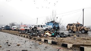 Horrendous Pulwama Attack On Innocent Indian Soldiers [upl. by Herzen487]