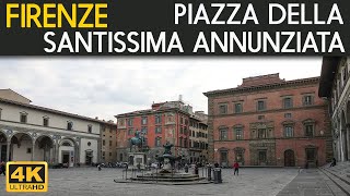 FIRENZE  Piazza della Santissima Annunziata [upl. by Nicholas775]