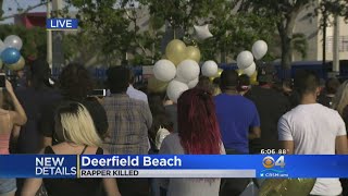 Vigil Held For Dead Rapper XXXTentacion [upl. by Kurth202]