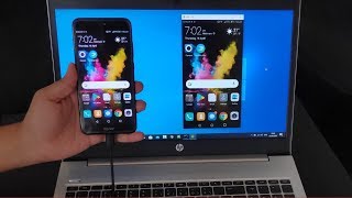 How to Connect Mobile to Laptop via USB Cable  Mirror your Android Screen to Laptop [upl. by Shih]