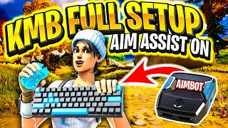 Fortnite Zen Mouse and Keyboard FULL SETUP Aimbot [upl. by Meehsar]