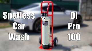 Spotless Car Wash Deionized Water System  RVMods DI Pro 100 Compact [upl. by Glinys]