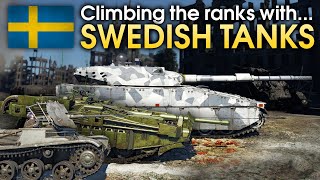 Climbing the ranks with SWEDISH TANKS  War Thunder [upl. by Charlet]