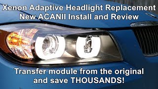 BMW Replacement Xenon Headlights  Full Adaptive Support [upl. by Icken]