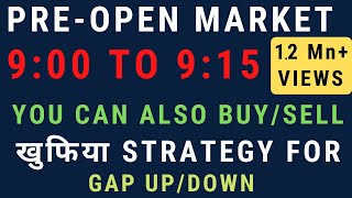 What is Pre Opening Session in Stock Market  How to trade in Pre Open Market [upl. by Nageet676]