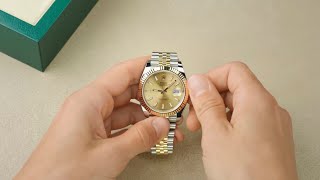 How to set your Rolex Datejust 41 [upl. by Marala]