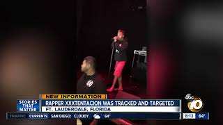 Rapper XXXtentacion was tracked and targeted [upl. by Rocco]