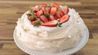 Pavlova Recipe  How to Make Pavlova [upl. by Maleeny]