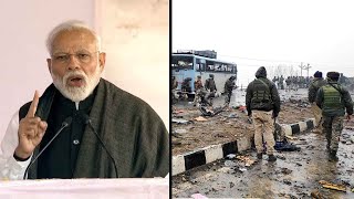 Pulwama attack PM Modi warns Pakistan says terrorists will pay a heavy price [upl. by Ellatsirhc]