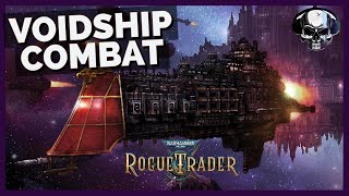 WH40k Rogue Trader Beta  Voidship Combat [upl. by Annor863]