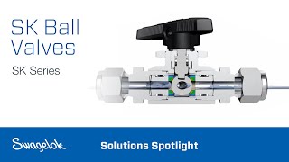 SK Ball Valves SK Series  Solutions Spotlight  Swagelok 2020 [upl. by Anawahs175]