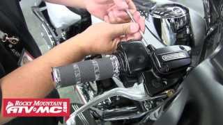 How To Install A Set Of Grips on a Harley Davidson Motorcycle Models 2008 amp Newer [upl. by Fording]