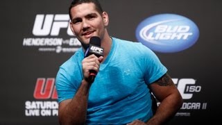 Chris Weidman Im Anderson Silvas Biggest Threat and He Knows That [upl. by Caryn]