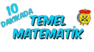 5dkda TEMEL MATEMATİK [upl. by Akinat]