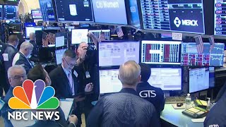 Stock Trading Halted After Markets Plunge At Market Open  NBC News [upl. by Dallas545]