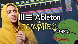 ABLETON FOR BEGINNERS  TUTORIAL GETTING STARTED [upl. by Ulphi]